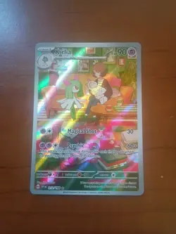 Kirlia Scarlet & Violet Holo Illustration Rare Card 212/198 Near Mint - Image 1