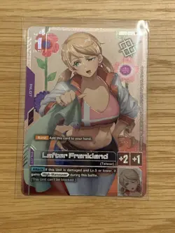 Gundam Card Game - Lafter Frankland Winner Card GD02-095 - Image 1