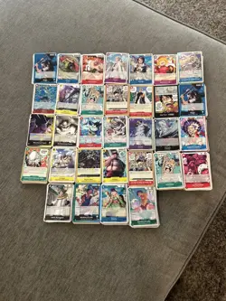 One Piece Bulk Card Lot (1582) Common, Uncommon, Holo Cards with duplicates - Image 2