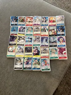 One Piece Bulk Card Lot (1582) Common, Uncommon, Holo Cards with duplicates - Image 3