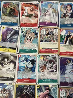One Piece Bulk Card Lot (1582) Common, Uncommon, Holo Cards with duplicates - Image 4