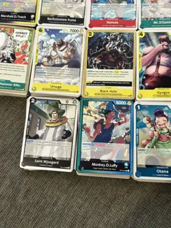 One Piece Bulk Card Lot (1582) Common, Uncommon, Holo Cards with duplicates - Image 5