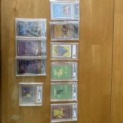 Pokemon Graded Slab Lot of 10 Graded Cards Collection! TCG/Non-TCG. Mixed grades - Image 1