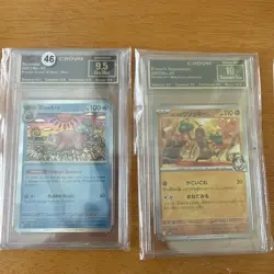Pokemon Graded Slab Lot of 10 Graded Cards Collection! TCG/Non-TCG. Mixed grades - Image 2