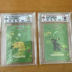 Pokemon Graded Slab Lot of 10 Graded Cards Collection! TCG/Non-TCG. Mixed grades - Image 4