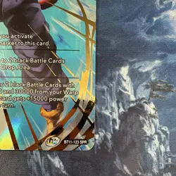 Bandai Dragon Ball Super Card Game SS4 Son Gohan BT11-123 SPR Unison ENG 5000 - Image 2
