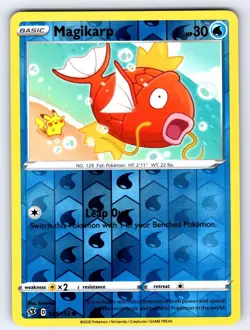Magikarp (Reverse Cosmos Holo) 039/192 Miscellaneous Cards & Products Pokemon NM - Image 1
