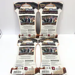 Sun & Moon Burning Shadows Art Set Sealed Pokemon Card Sleeved Booster Pack - Image 4
