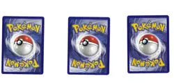 3 Fossil 1st Edition MP Cards Articuno Lapras Aerodactyl Pokemon - Image 2