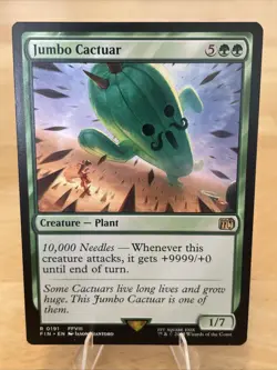 Jumbo Cactuar Magic: The Gathering Regular - Image 1