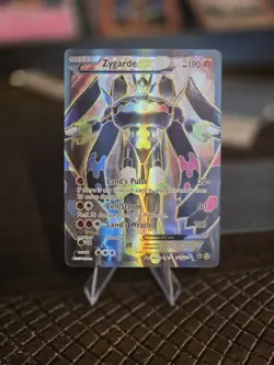 Pokemon TCG Zygarde EX Full Art Alternate Card 54a/124 XY Fates Collide (LP) - Image 1