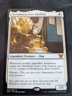 Yoshimaru, Ever Faithful Commander: Kamigawa: Neon Dynasty Regular - Image 1