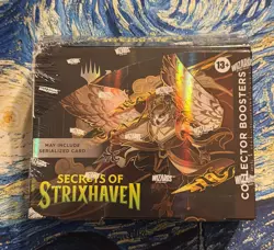 New Sealed MTG Magic The Gathering Secrets Of Strixhaven Collector Booster Box - Image 1