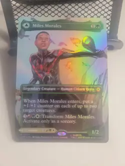 Miles Morales (0234) (Borderless) Marvel's Spider-Man Foil - Image 1