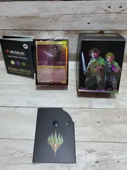 MTG Food And Fellowship LOTR Tales of Middle-Earth Commander DECK ONLY - Image 1