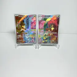 Deerling 073/071 Sawsbuck 074/071 AR sv5M Cyber Judge Pokemon Card Japan (2 pk) - Image 1