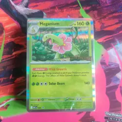 Meganium MEP 001, Mega Evolution Prerelease Stamped Promo - Sealed deck - Image 1
