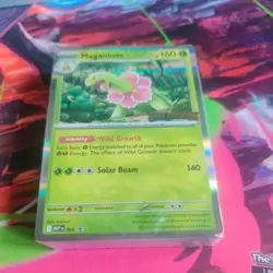 Meganium MEP 001, Mega Evolution Prerelease Stamped Promo - Sealed deck - Image 2