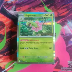 Meganium MEP 001, Mega Evolution Prerelease Stamped Promo - Sealed deck - Image 4