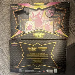 Pokemon TCG Sealed Lot: 2x Shining Fates + Crobat VMAX + 2 x Battle Styles ETB - Image 3