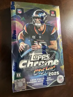 🔥 2025 NFL Topps Chrome COSMIC Sealed Hobby Box IN HAND, READY TO SHIP! HOT! 🔥 - Image 2