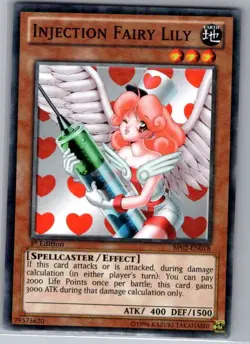 Injection Fairy Lily BP02-EN018 Battle Pack 2: War of the Giants - Yu Gi Oh - NM - Image 1