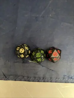 Magic the Gathering Spiderman Dice Lot Of 3 - Image 1