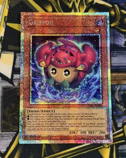 Yugioh! 1x Griffoh CORI-EN004 Starlight Rare 1st Ed NM - Image 1