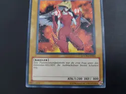 Yugioh - Elemental Hero Burstinatrix LCGX-EN003 Common German DE003 - Image 3