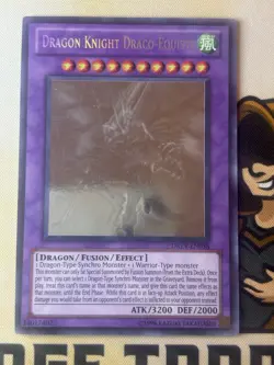 Yu-Gi-Oh Dragon Knight Draco-Equiste DREV-EN038 Ghost Rare Unlimited NM - Image 4