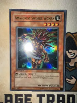 Amazoness Swords Woman - MFC-061 - Ultra Rare - 1st Edition - Yugioh NM/VLP - Image 2