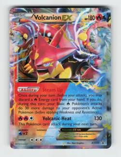 Volcanion EX XY173 Holo Promo XY Promo Pokemon Near Mint - Image 1