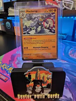 Machamp 068/165 Cosmos Holo Sam's Club 151 Exclusive Promo Pokemon TCG SWIRL 🌀 - Image 1