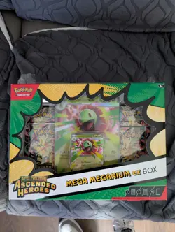 Pokemon TCG Mega Evolution Ascended Heroes - Mega Meganium ex Box - Image 1
