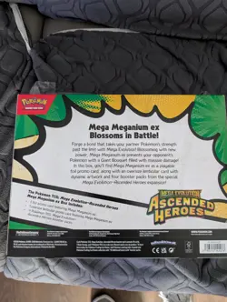 Pokemon TCG Mega Evolution Ascended Heroes - Mega Meganium ex Box - Image 2