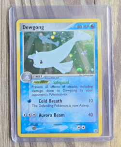 Pokemon TCG Dewgong 3/112 EX FireRed & LeafGreen Holo Rare 2004 - Image 1
