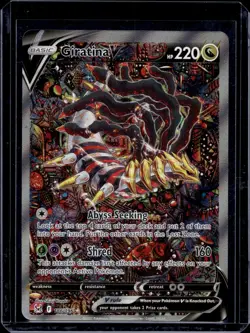 2022 Pokemon SWSH Lost Origin #186 Full Art Giratina V - Image 1