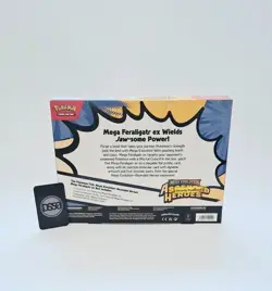 Pokemon TCG: Mega Evolution-Ascended Heroes Mega Feraligatr ex Box - SEALED - Image 3