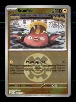 Stunfisk (Quick Ball) 062/217 Common Ascended Heroes Pokemon Reverse Holo NM - Image 1