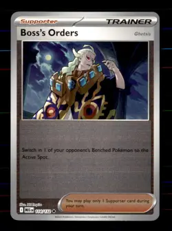 Boss's Orders 114/132 Uncommon Mega Evolution Pokemon Reverse Holo Near Mint - Image 1