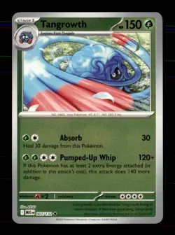 Tangrowth 007/132 Uncommon Mega Evolution Pokemon Reverse Holo Near Mint - Image 1