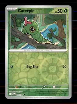 Caterpie 001/159 Common Journey Together Pokemon Reverse Holo Near Mint - Image 1