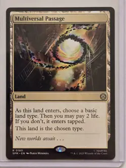 Multiversal Passage - 180 - NM - Marvel's Spider-Man - MTG - Image 1