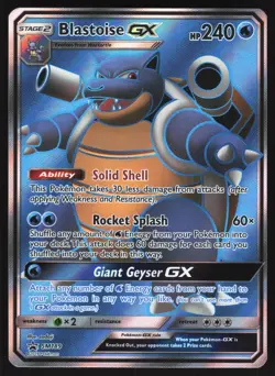 Blastoise GX - SM189 - Full Art - Black Star Promo - Pokemon Card 9 - Image 1