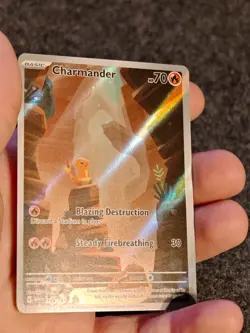 The Pokemon Company Charmander 168/165 Scarlet & Violet 151 Illus Rare Holo EN - Image 3