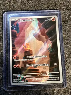 The Pokemon Company Charmander 168/165 Scarlet & Violet 151 Illus Rare Holo EN - Image 5