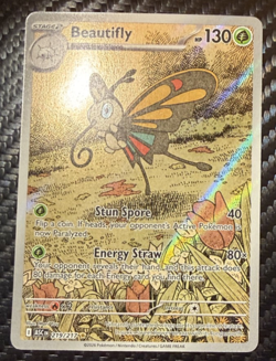 Beautifly 219/217 Ascended Heroes Illustration Rare Holo Full Art English NM - Image 1