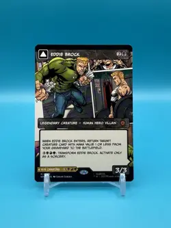 Eddie Brock (0224) (Borderless) - Marvel’s Spider-Man (SPM) - MTG - NM - Image 1