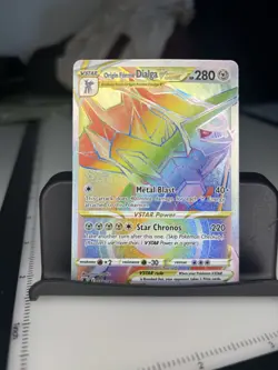 Pokemon Origin Forme Dialga VSTAR 198/189 Astral Radiance Holo 280 HP - Image 3