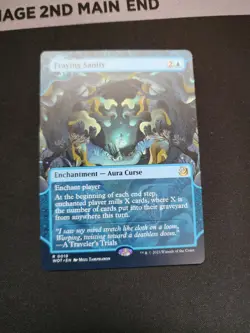 MTG Fraying Sanity (19/103) Wilds of Eldraine Enchanting Tales Nm - Image 1